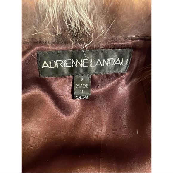 AUTHENTIC ADRIANNE LADAU Fur Vest - Picture 4 of 7